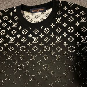 Louis Vuitton Monogram Gradient Crewneck Sweater